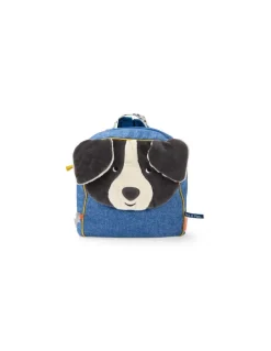 Moulin Roty Sac à dos Puce bleu Puce & Pilou - Discount