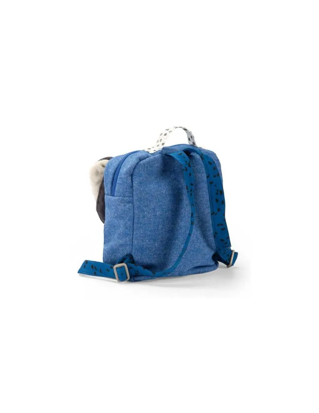 Moulin Roty Sac à dos Puce bleu Puce & Pilou - Discount