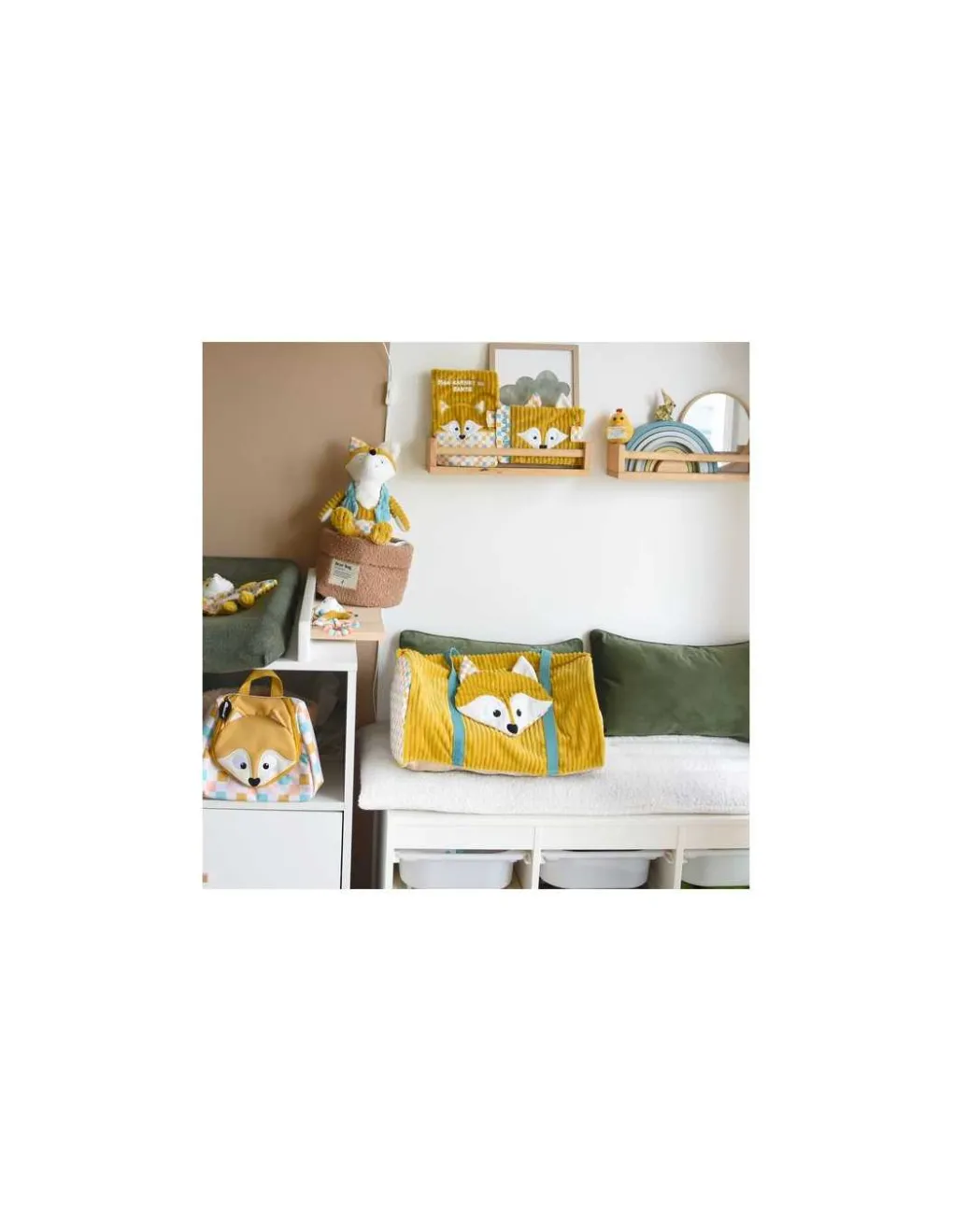 Les Deglingos Sac de voyage Cyranos le renard - Les Déglingos Outlet