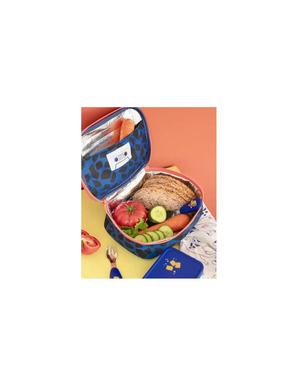 Moulin Roty Sac isotherme Puce & Pilou -