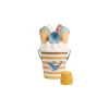 Little Dutch Seau de plage bleu Glaces - New