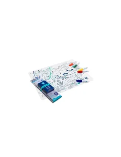 Super Petit Set à colorier silicone Barrière de corail - New