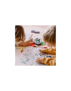 Super Petit Set à colorier silicone Château - New