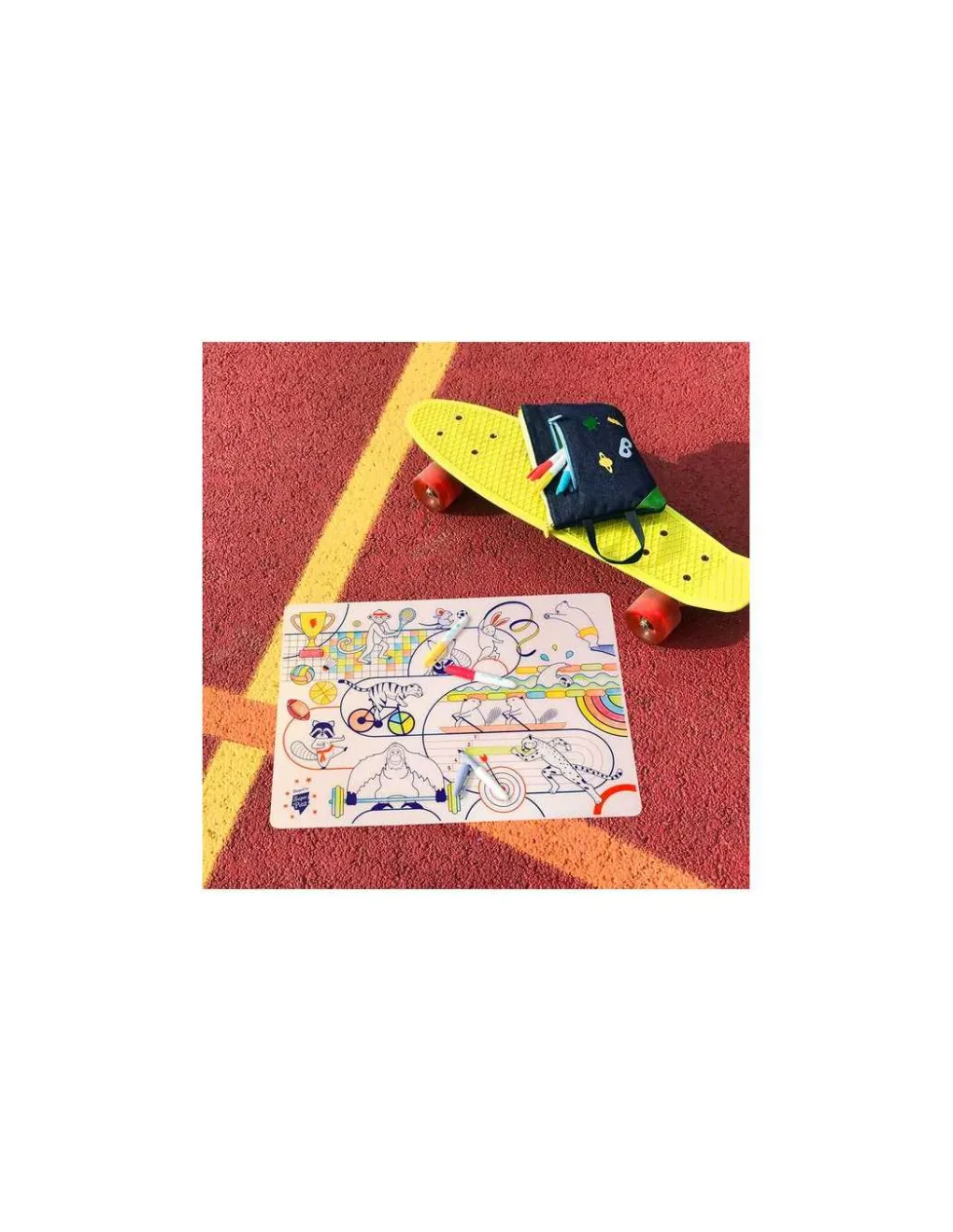 Super Petit Set à colorier silicone Sports Olympiques - Best