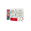 Super Petit Set à colorier silicone Village de Noël - Hot