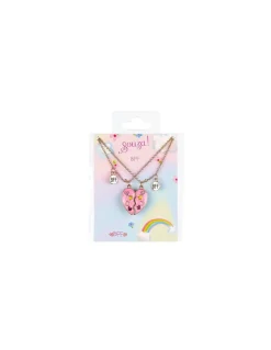 Souza Set cadeau 2 colliers Best Friend Forever coeur - New