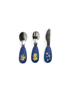 Moulin Roty Set couverts silicone Puce & Pilou - Online