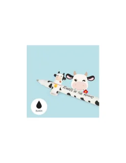 Legami Set de 4 stylos à encre gel effaçable Ferme -