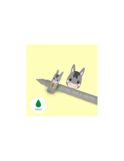 Legami Set de 4 stylos à encre gel effaçable Ferme -
