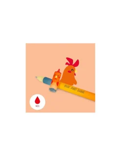 Legami Set de 4 stylos à encre gel effaçable Ferme -