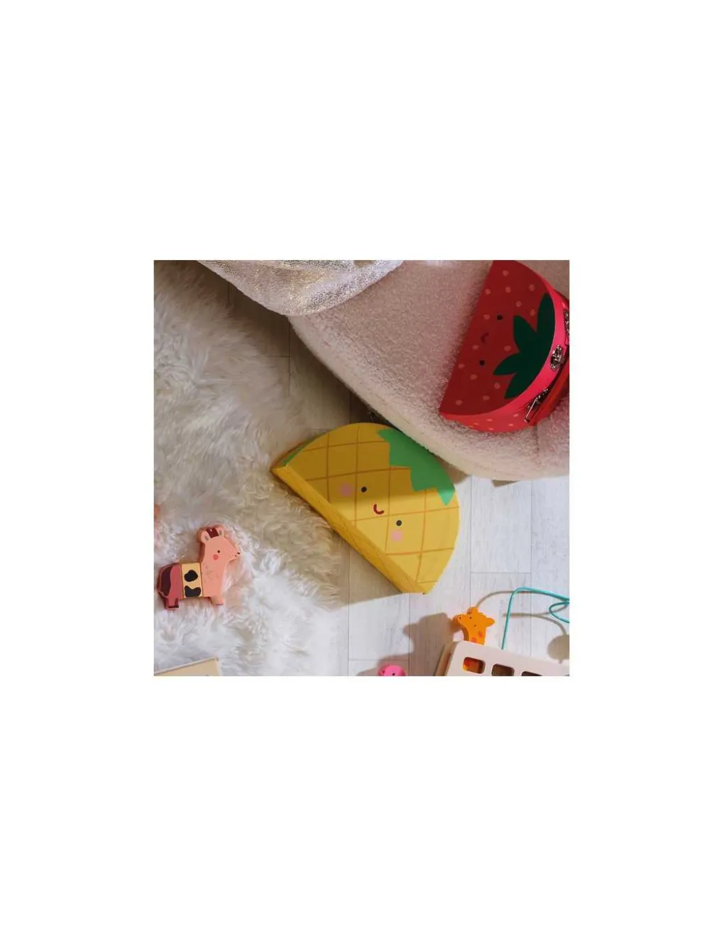 Vilac Set de 3 valisettes fruits Sarah Betz - Online