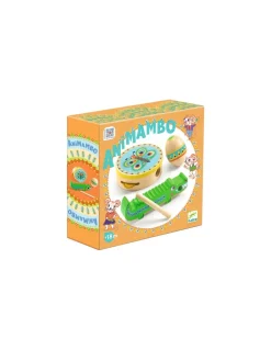 Djeco Set de percusions Animambo : Tambourin, Maracas, Guiro - Clearance