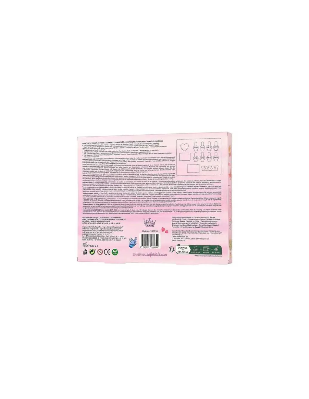 Souza Set de vernis à ongle Princesse - Online