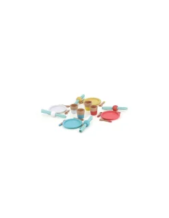 Vilac Set déjeuner en bois - Discount