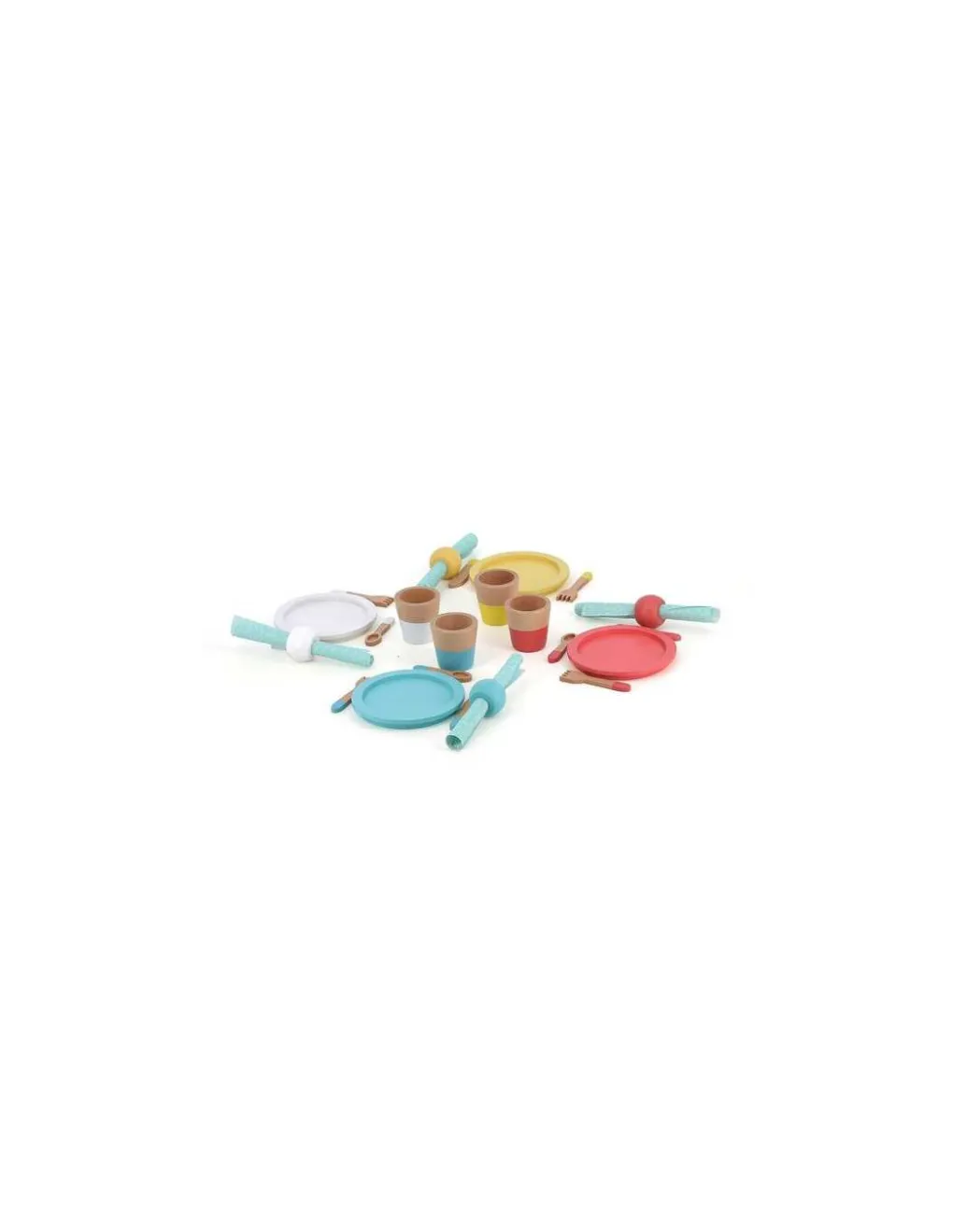 Vilac Set déjeuner en bois - Discount