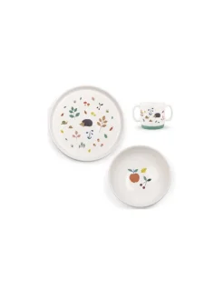 Moulin Roty Set vaisselle porcelaine Pomme des bois - Clearance