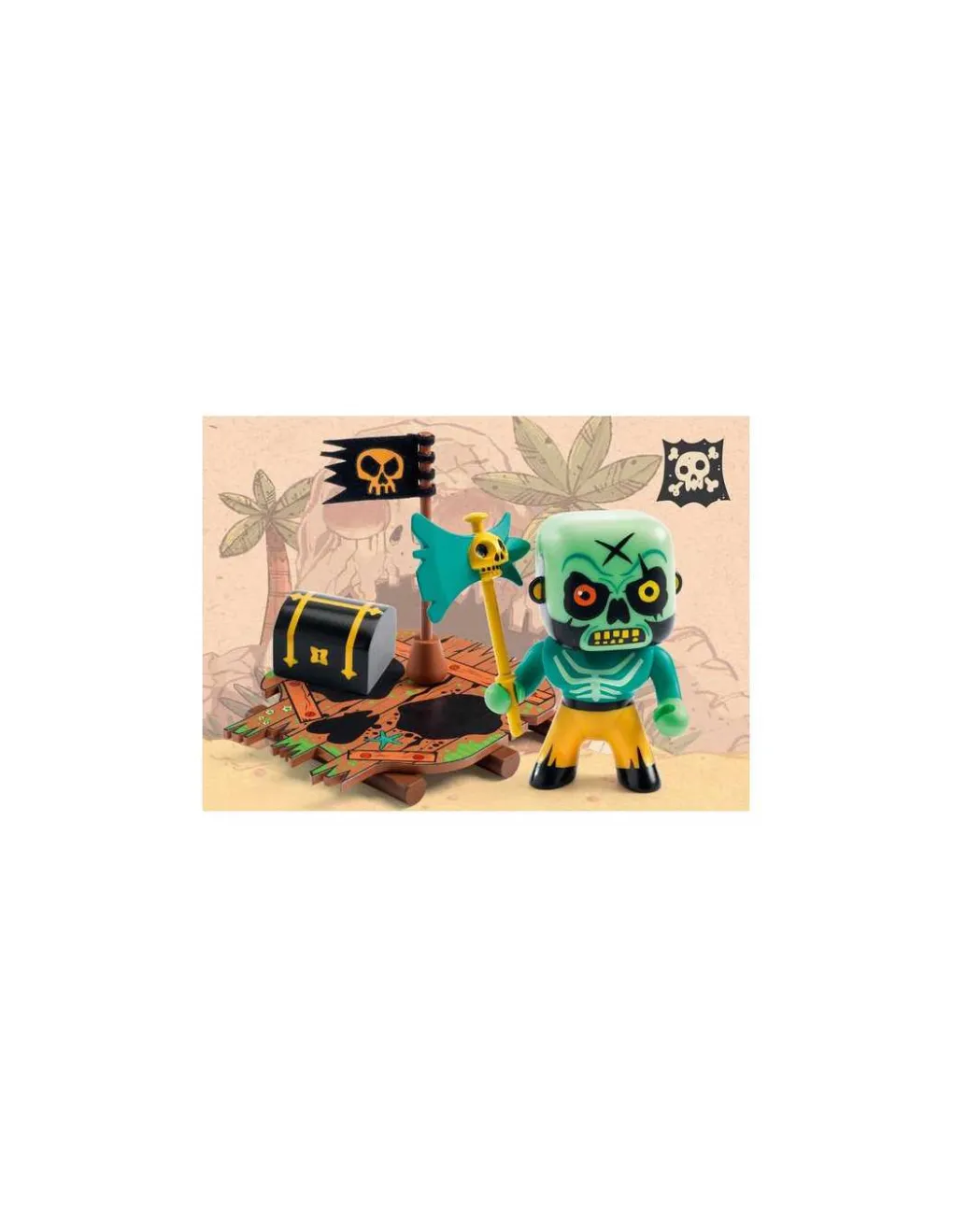 Djeco Skullapic figurines pirate Arty Toys - Best