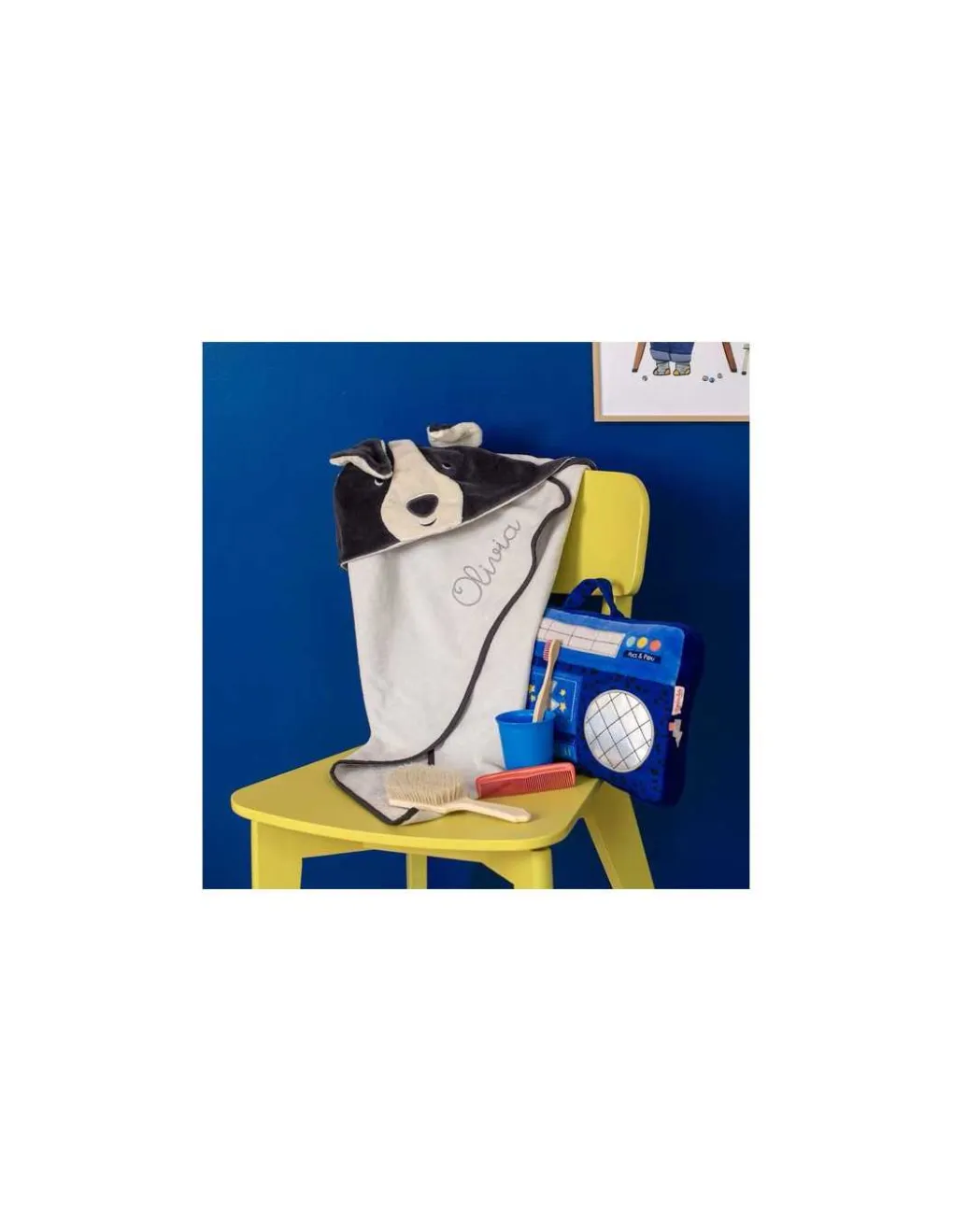 Moulin Roty Sortie de bain Puce & Pilou - Hot