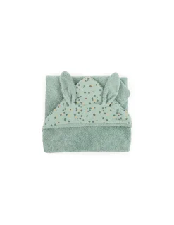 Moulin Roty Sortie de bain sauge Trois Petits Lapins - Online