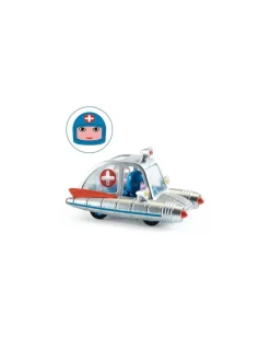 Djeco Space Ambulance Crazy Motors - New