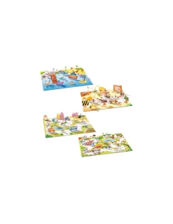 Djeco Stickers à relever Véhicules - Sale