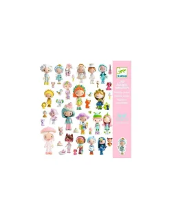 Djeco Stickers Le Petit Monde des Tinyly - Outlet