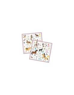 Djeco Stickers Les chevaux - Clearance
