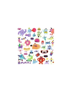 Djeco Stickers Monstres - Online