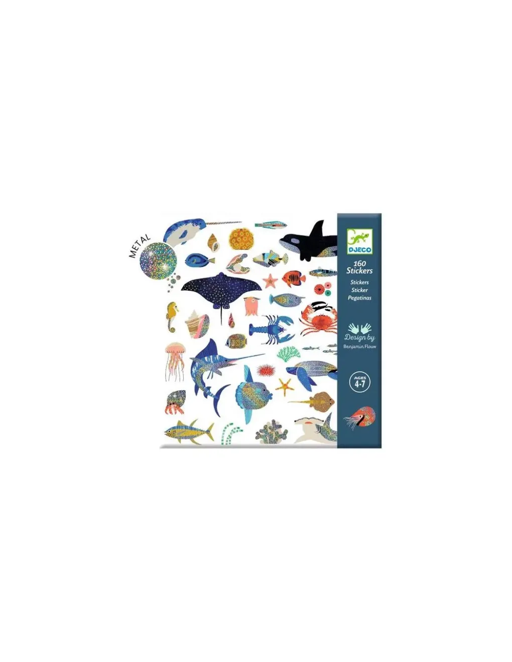 Djeco Stickers Océan - Clearance