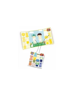 Djeco Stickers repositionnables les habits - Best
