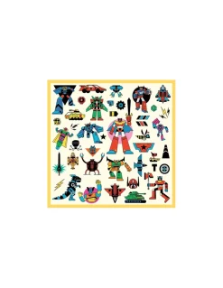 Djeco Stickers Robots -