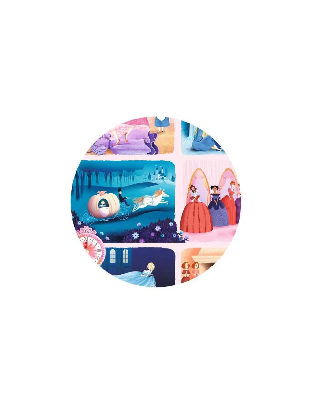 Djeco Story puzzle Cendrillon 54 pièces -