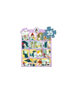 Djeco Story puzzle Le Petit Chaperon rouge 35 pièces - Sale