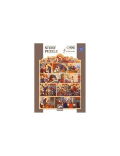 Djeco Story puzzle Le Roi Arthur 100 pièces - New