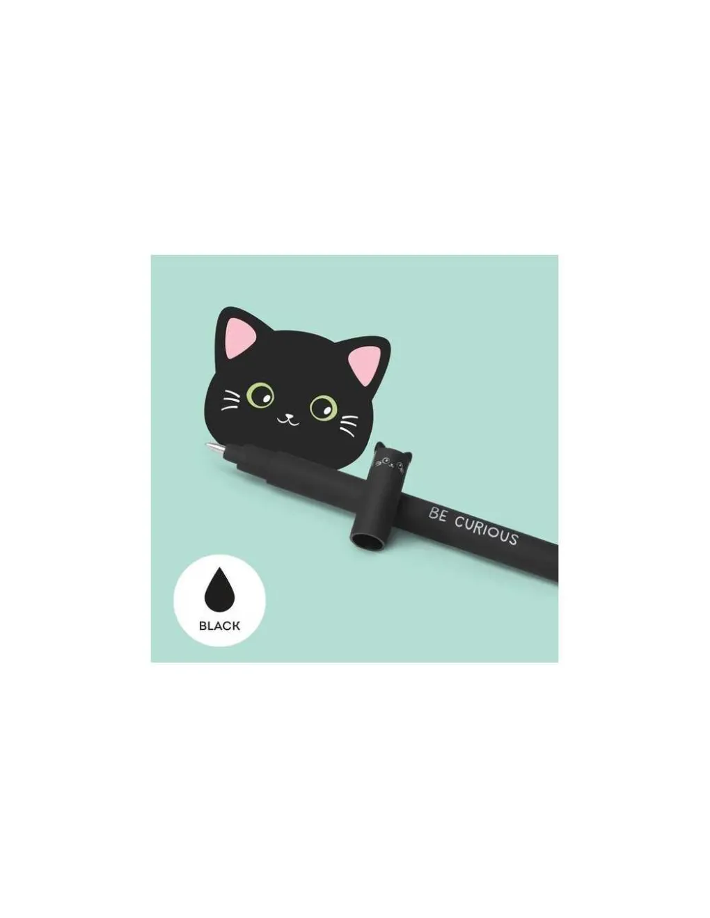 Legami Stylo à encre gel effaçable Chat - Clearance