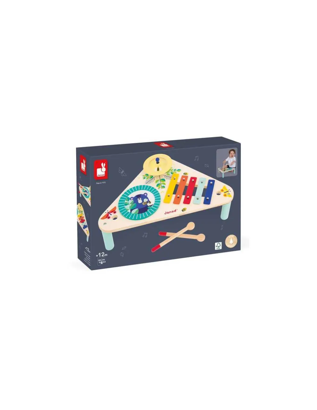 Janod Table musicale Gioia - Clearance