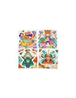 Djeco Tableaux à métalliser Harmonie - Discount