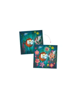 Djeco Tableaux en 3D Rock'n'Roses - Hot
