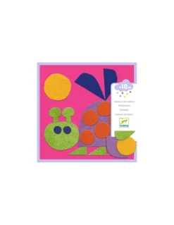 Djeco Tableaux en feutrine Petit doux - Sale