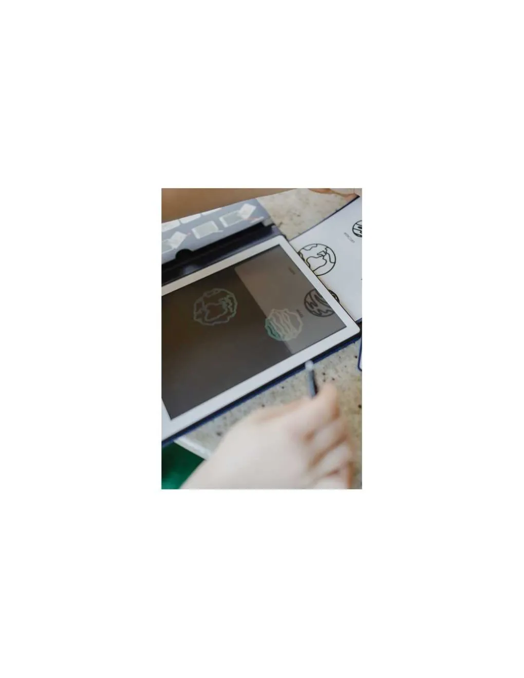 Kidywolf Tablette à dessin Galaxy Kidydraw Mini - Online