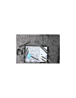 Sycomore Tablette lumineuse et atelier marqueurs Manga - New