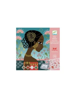 Djeco Tampons Motifs et parures - Outlet