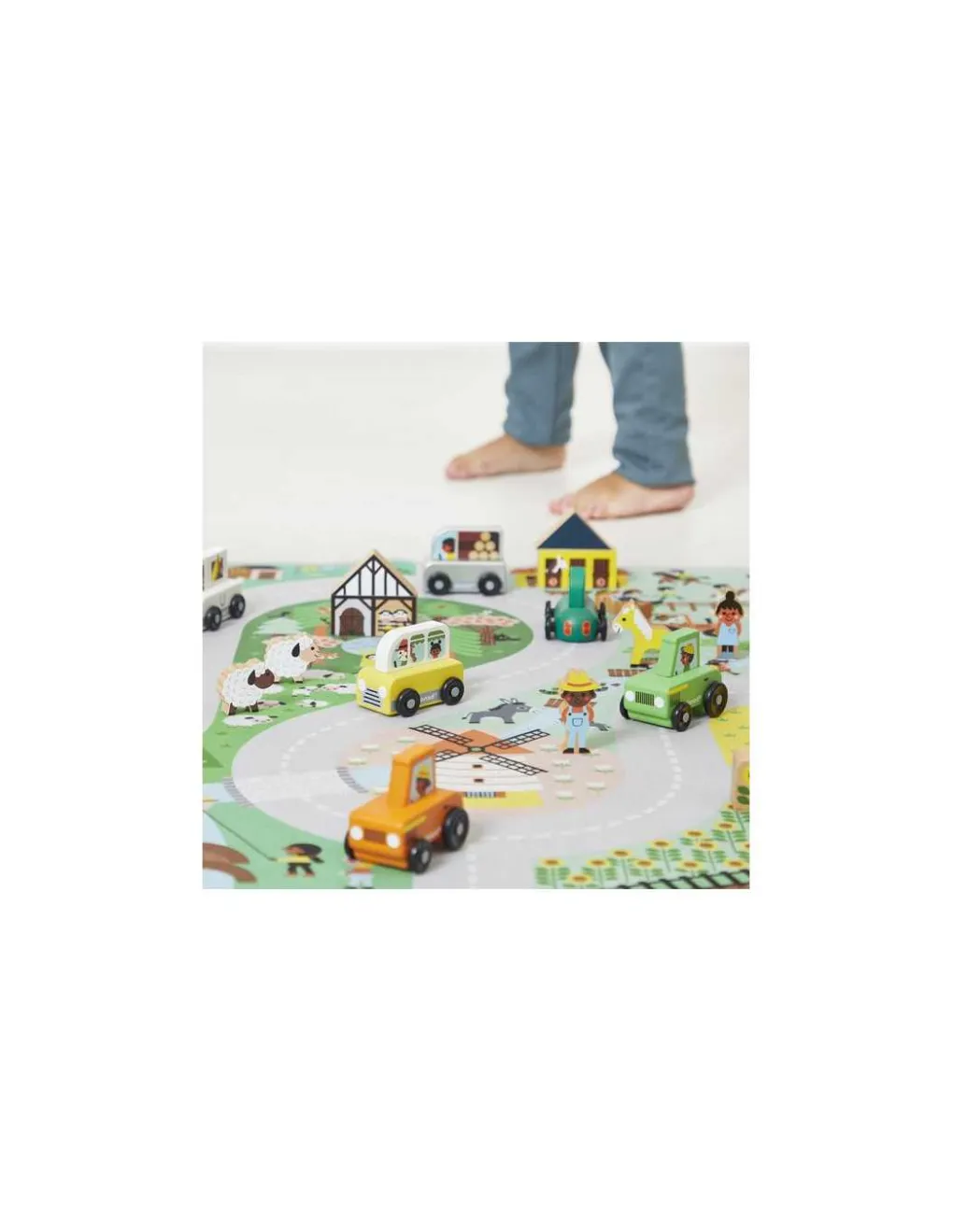 Janod Tapis Campagne Cross Roads - Clearance