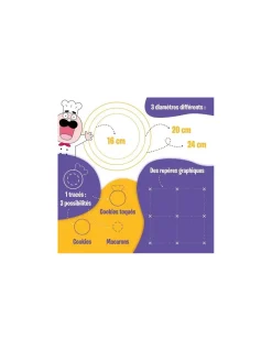 Chefclub kids Tapis de cuisson - Hot