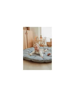 PlayandGo Tapis de jeu 3 en 1 Bloom bleu -