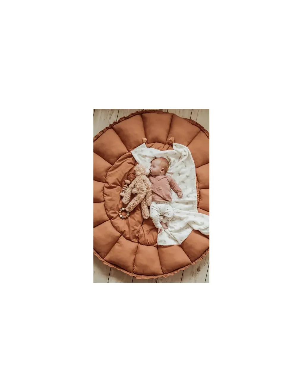 PlayandGo Tapis de jeu 3 en 1 Bloom marron - Best