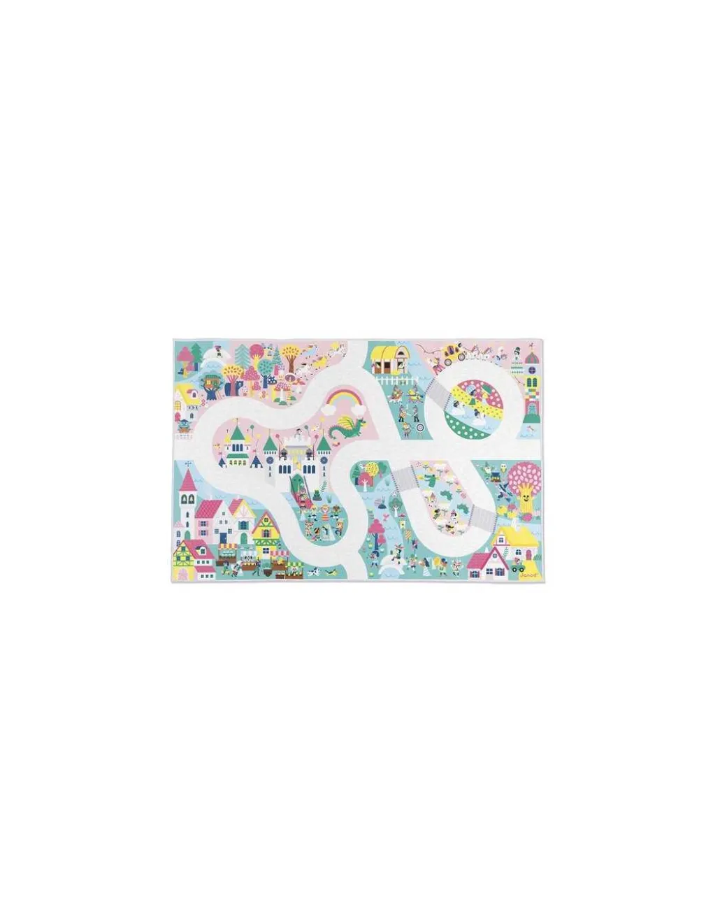 Janod Tapis Royaume Enchanté Cross Roads - Sale
