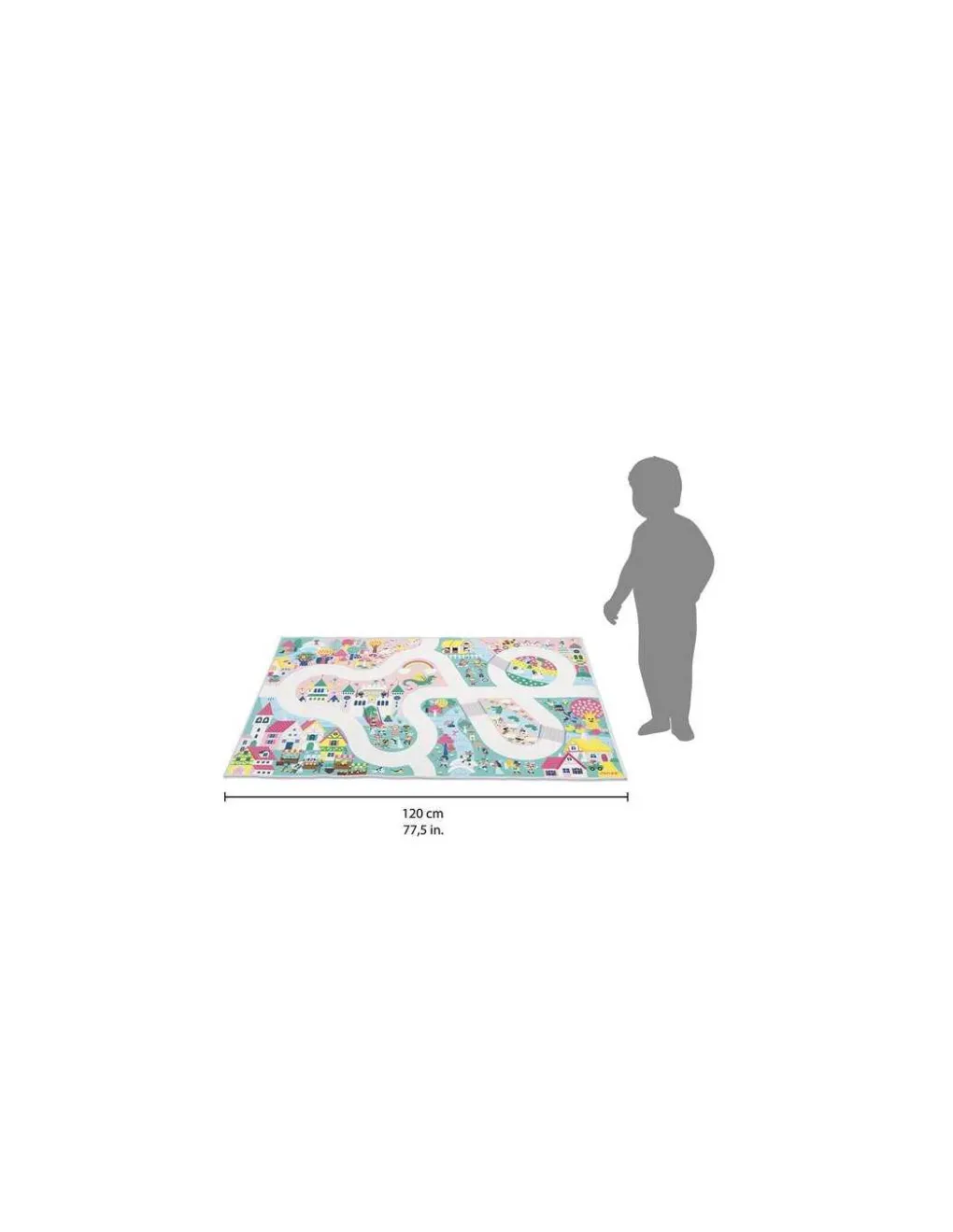 Janod Tapis Royaume Enchanté Cross Roads - Sale