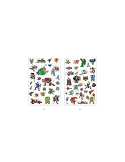 Djeco Tatouages Heroes vs villains - Online