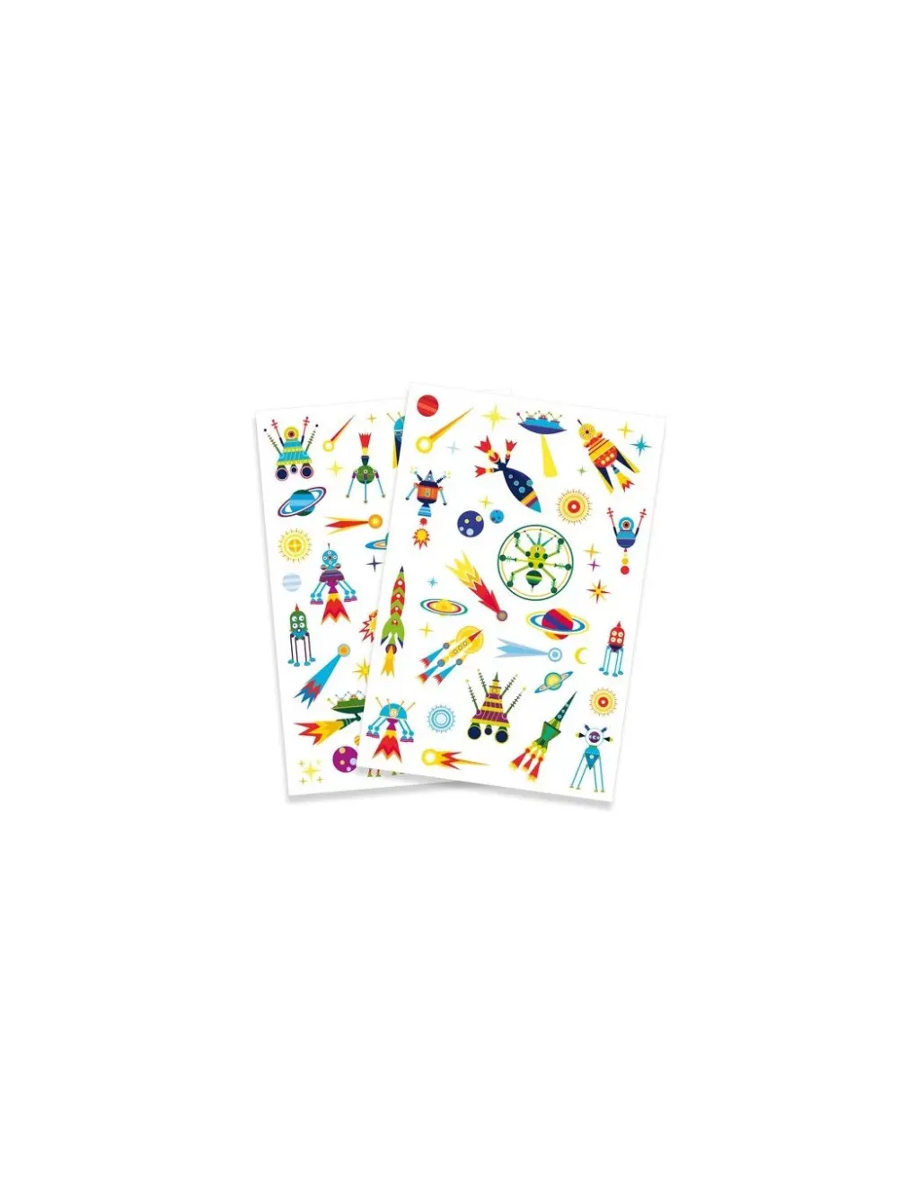 Djeco Tatouages phospho space oddity - New